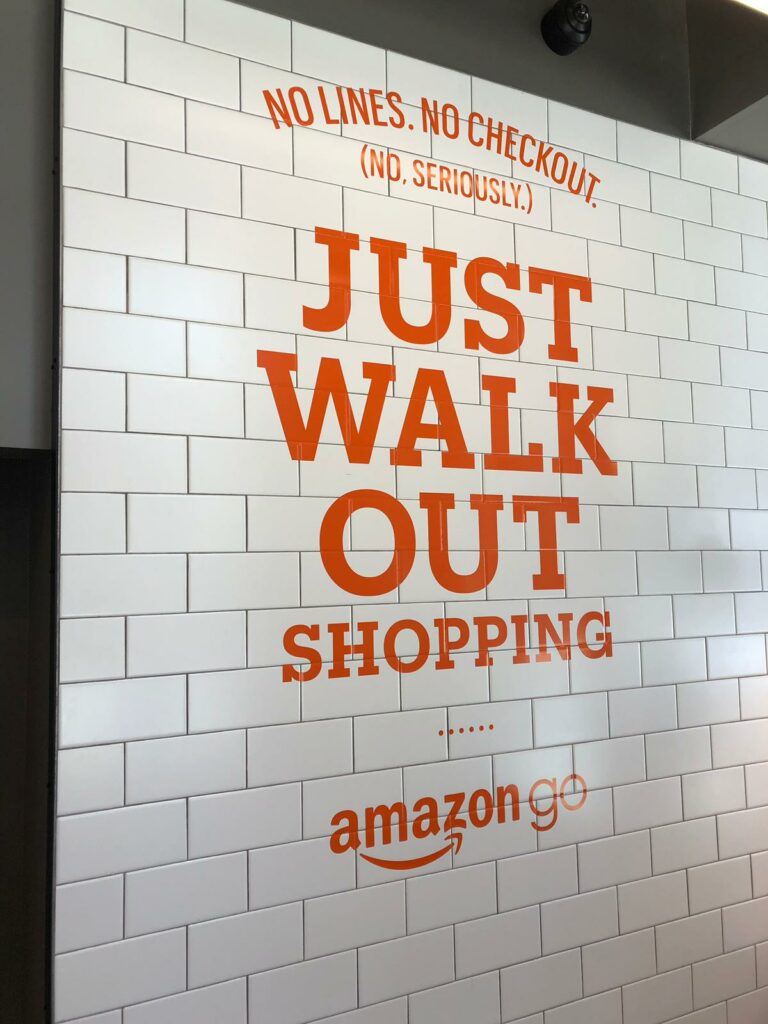 Just walk out shopping - amazon go